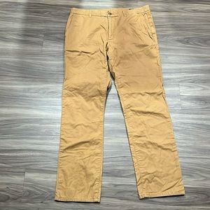 2/$50 SALE Mens Dark Tan Bonobos Khaki Slim Style Khaki Pants